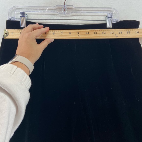 Giorgio Armani Black Velvet Pants Size 46‎ US XL - Picture 4 of 7